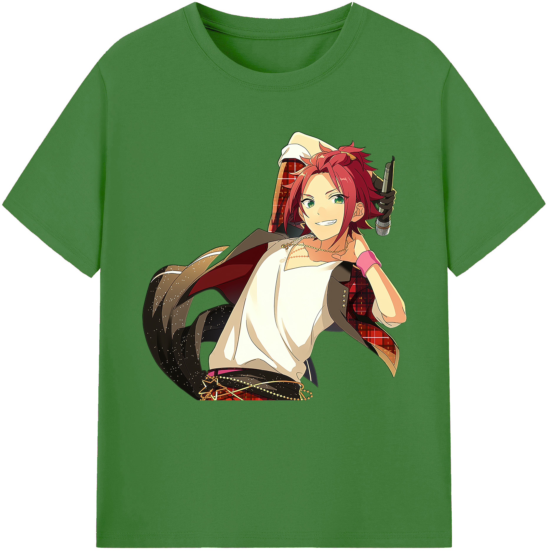 （画像用） あんさんぶるスターズ! Ensemble Stars レディースカジュアルプリントTシャツ（綿100％）